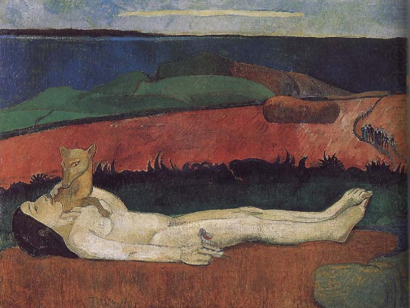Paul Gauguin The loss of virginity oil painting picture
